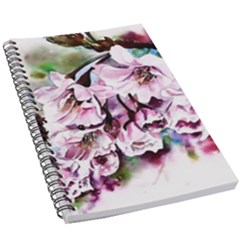 Watercolour-cherry-blossoms 5 5  X 8 5  Notebook by Jancukart
