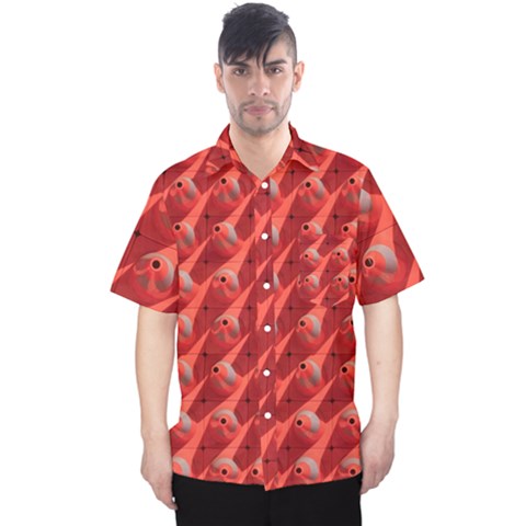 Sculpture-art-traffic-cones-plastic Men s Hawaii Shirt by Jancukart