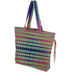Tranquility Drawstring Tote Bag by Thespacecampers