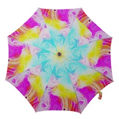 Background-drips-fluid-colorful Hook Handle Umbrellas (large) by Jancukart