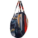 Art-modern-painting-background Giant Round Zipper Tote View3