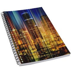 Skyline-light-rays-gloss-upgrade 5 5  X 8 5  Notebook by Jancukart
