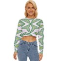 Abstract pattern geometric backgrounds Lightweight Long Sleeve Sweatshirt View1