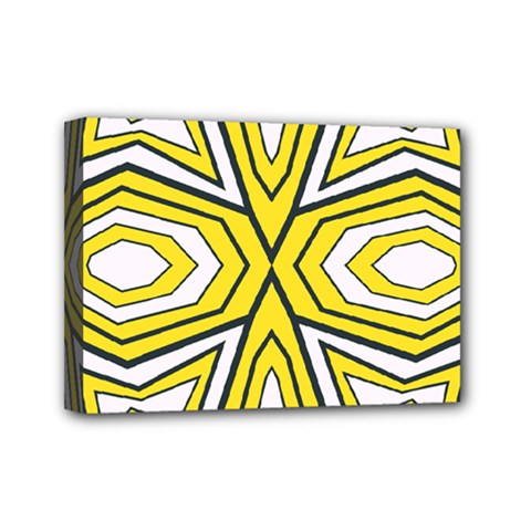 Abstract Pattern Geometric Backgrounds  Mini Canvas 7  X 5  (stretched) by Eskimos