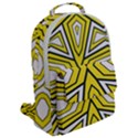 Abstract pattern geometric backgrounds  Flap Pocket Backpack (Large) View2