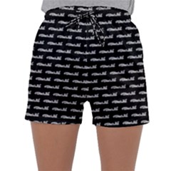Be Wild Text Motif Pattern Sleepwear Shorts by dflcprintsclothing