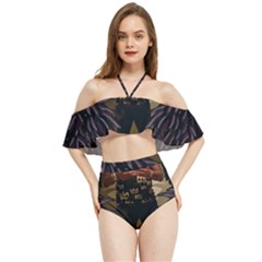 Screenshot 20220701-212826 Piccollage Halter Flowy Bikini Set  by MDLR