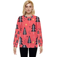 Christmas Tree,snow Star Hidden Pocket Sweatshirt by nate14shop