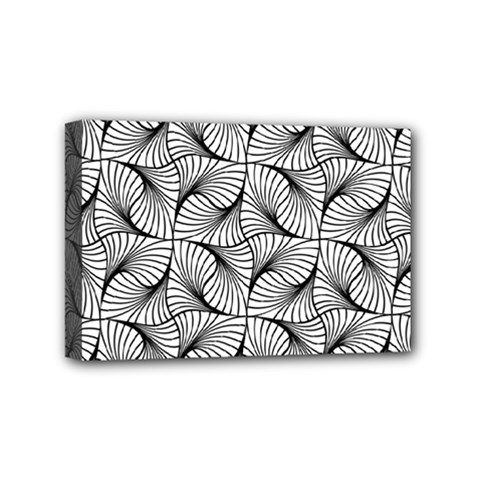 Abstract-gray Mini Canvas 6  X 4  (stretched) by nateshop