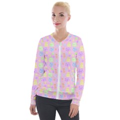 Dungeons And Cuties Velvet Zip Up Jacket by thePastelAbomination