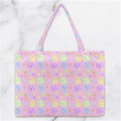 Dungeons And Cuties Zipper Medium Tote Bag by thePastelAbomination