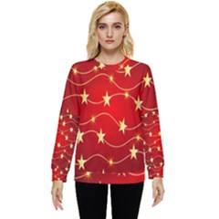 Background Christmas Decoration Holiday Xmas Shiny Hidden Pocket Sweatshirt by artworkshop