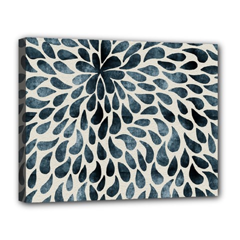 Abstract Flower Petals Canvas 14  X 11  (stretched) by artworkshop