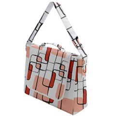 Abstract Seamless Pattern Art Box Up Messenger Bag by Sapixe