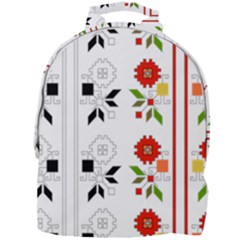 Vectors Bulgarian Folk Art Folk Art Mini Full Print Backpack by Sapixe