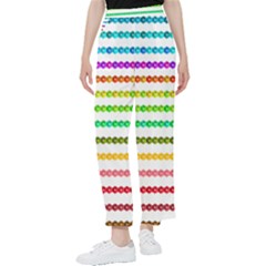 Ribbons Sequins Embellishment Women s Pants  by Sapixe
