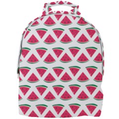 Illustration Watermelon Fruit Food Melon Mini Full Print Backpack by Sapixe