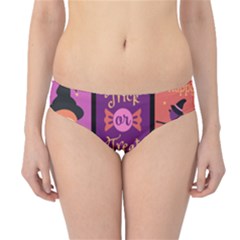 Halloween Cute Cartoon Hipster Bikini Bottoms by Sapixe