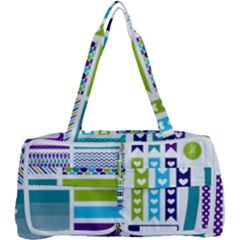 Peacock Pattern Multi Function Bag by Sapixe