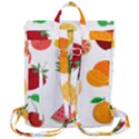 Fruits Cartoon Flap Top Backpack View3