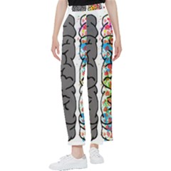 Brain Mind Psychology Idea Hearts Women s Pants  by Sapixe
