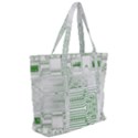 Circuit Board Zip Up Canvas Bag View2