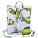 Fish Vector Green Flap Top Backpack View3