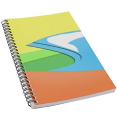 Waves-beach-sun-sea-water-sky 5 5  X 8 5  Notebook by Jancukart