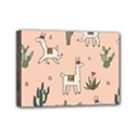 Llamas pattern Mini Canvas 7  x 5  (Stretched) View1