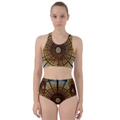 Barcelona Stained Glass Window Racer Back Bikini Set by Amaryn4rt