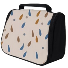 Raindrops Water Drops Pattern Full Print Travel Pouch (big) by Amaryn4rt