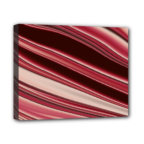 Wave Texture Design Pattern Art Canvas 10  X 8  (stretched) by Amaryn4rt