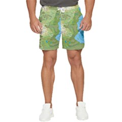 Grand Duchy Of Valderin Fantasy Map Men s Runner Shorts by Amaryn4rt