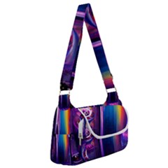 Purple Drawing Digital Art Multipack Bag by Amaryn4rt
