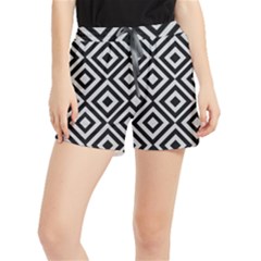 Background Pattern Geometric Women s Runner Shorts by Amaryn4rt