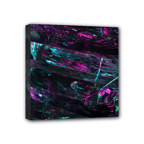 Space Futuristic Shiny Abstraction Mini Canvas 4  X 4  (stretched) by Amaryn4rt
