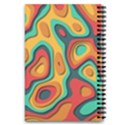 Paper Cut Abstract Pattern 5.5  x 8.5  Notebook View2