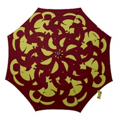 Illustration Art Pattern Design Painting- Hook Handle Umbrellas (large) by Wegoenart