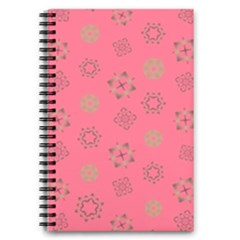 Pink Art Pattern Design Geometric 5 5  X 8 5  Notebook by Wegoenart