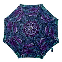 Illustration Abstract Waves Background Texture Hook Handle Umbrellas (small) by Wegoenart