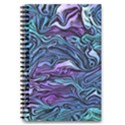 Illustration Abstract Waves Background Texture 5.5  x 8.5  Notebook View1