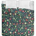Flowering-branches-seamless-pattern Duvet Cover Double Side (King Size) View2