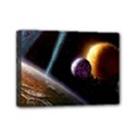 Planets In Space Mini Canvas 7  x 5  (Stretched) View1