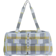 Grey Yellow Plaids Multi Function Bag by ConteMonfrey