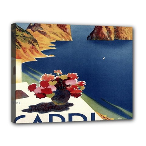 Capri, Italy  Canvas 14  X 11  (stretched) by ConteMonfrey