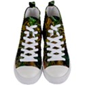 Chameleon Reptile Lizard Animal Women s Mid-Top Canvas Sneakers View1