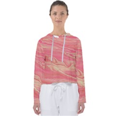 Illustration Graphic Pattern Texrure Pink Maeble Women s Slouchy Sweat by Wegoenart