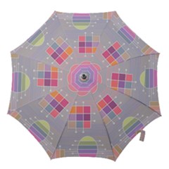 Illustration Pastel Shape Geometric Hook Handle Umbrellas (medium) by Wegoenart