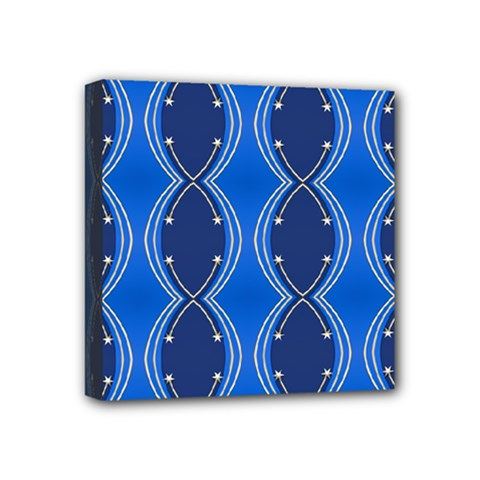 Illustration Pattern Background Wallpaper Mini Canvas 4  X 4  (stretched) by Wegoenart