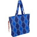 Illustration Pattern Background Wallpaper Drawstring Tote Bag View2